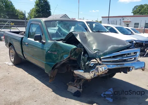 2000 Ford Ranger Xl/Xlt from USA, damaged, VIN 1FTYR10C5YTA04211